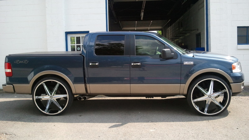 Standard tire size 2005 ford f150 #10
