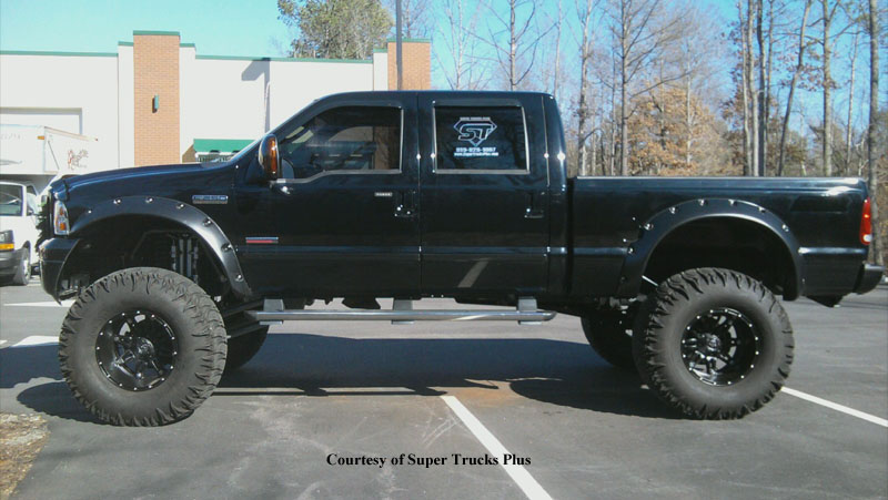 Ford f250 with black rims #10